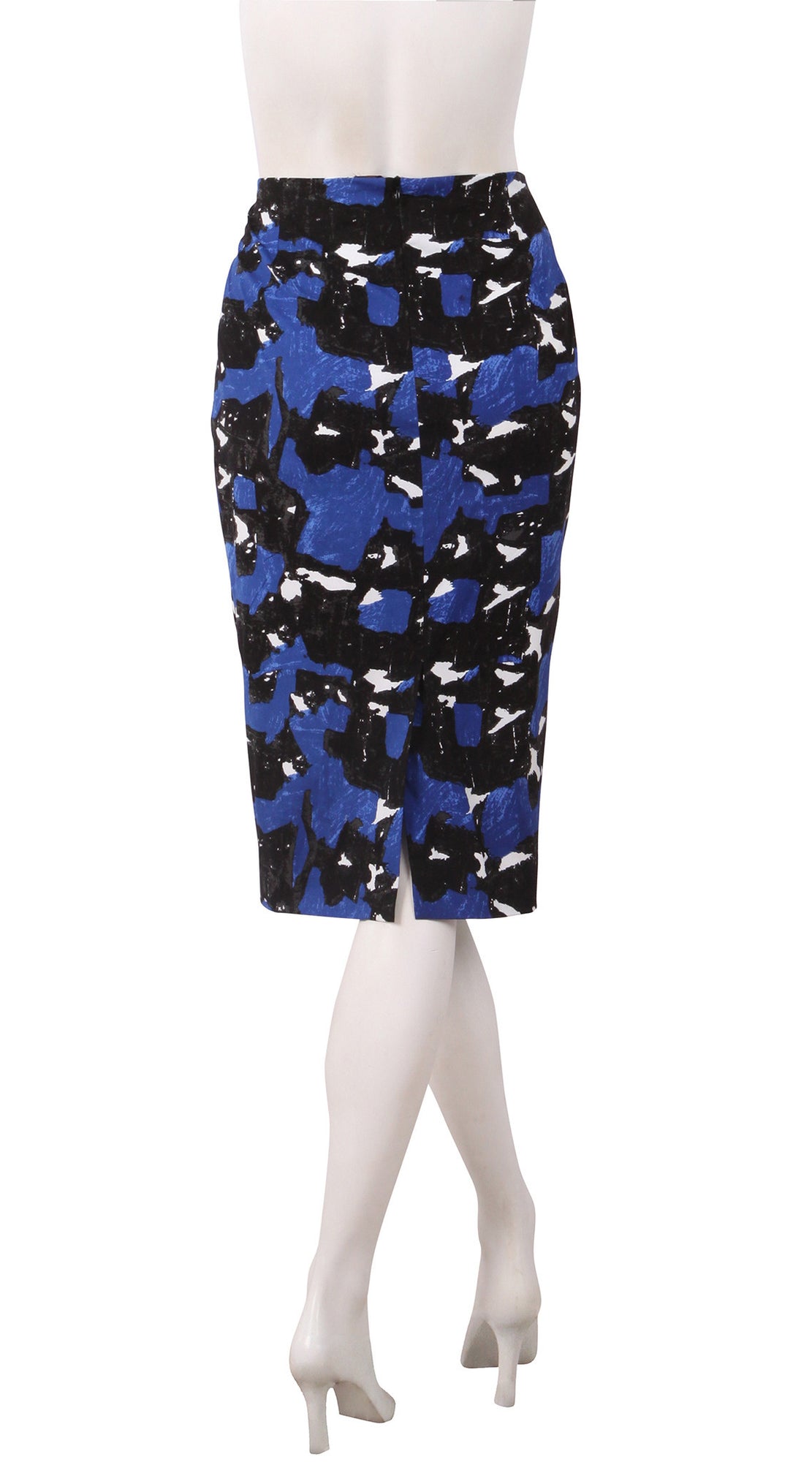 Regular | Degas | Black Cobalt Blue | Back | Skirt By Samantha Sung