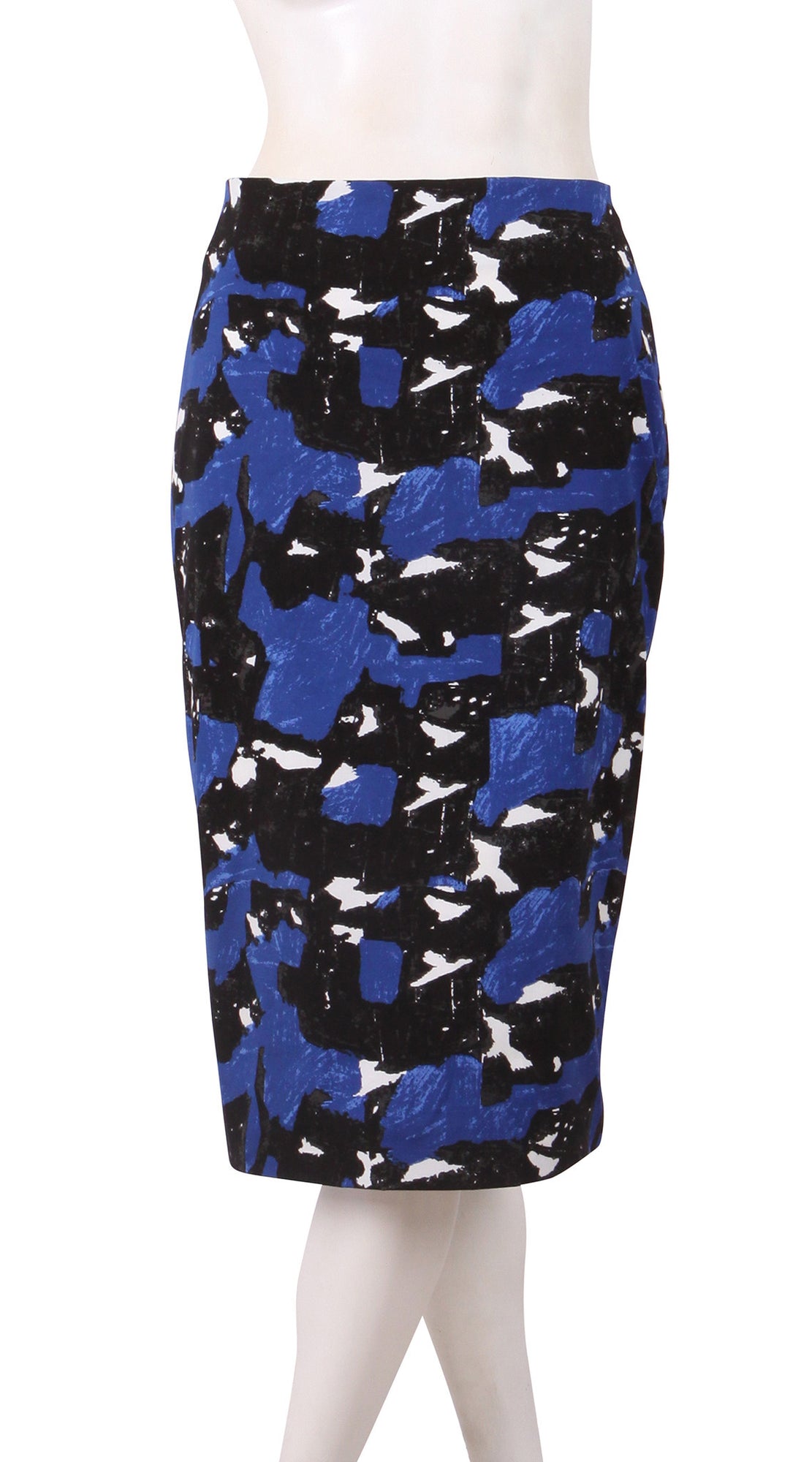 Regular | Degas | Black Cobalt Blue | Front | Skirt By Samantha Sung