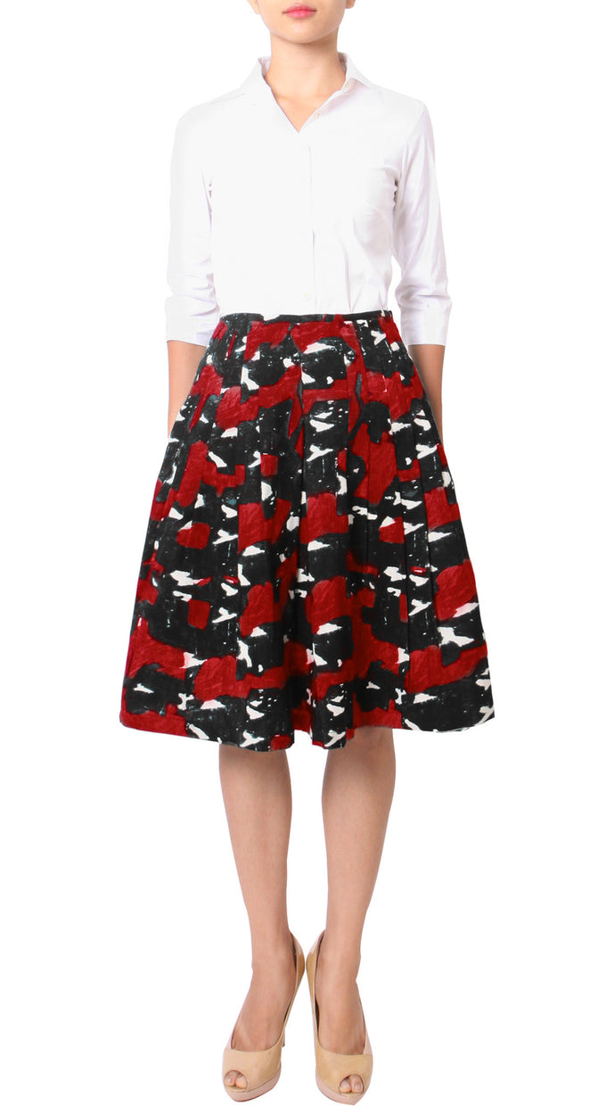 Regular | Degas | Black Blood | Front | Skirt By Samantha Sung