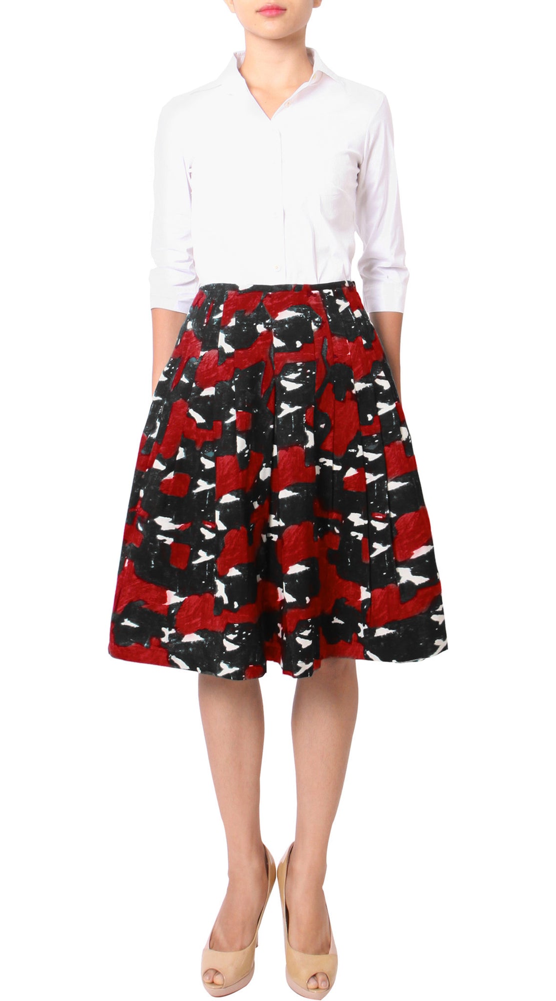 Regular | Degas | Black Blood | Front | Skirt By Samantha Sung
