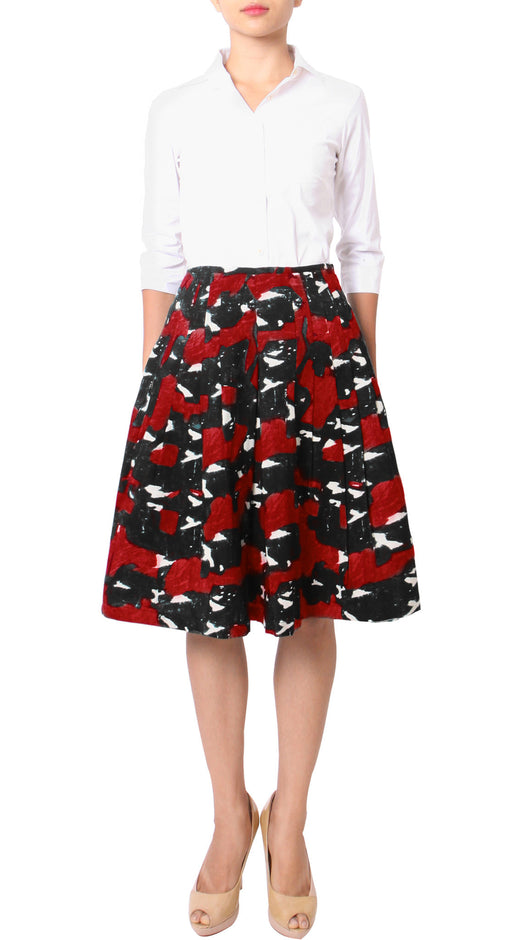 Regular | Degas | Black Blood Red | Style | Skirt By Samantha Sung