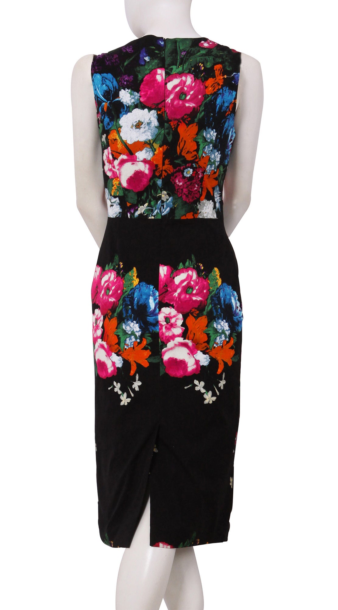 Sleeveless | Dutch Master | Black Rose | Back | Dress By Samantha Sung