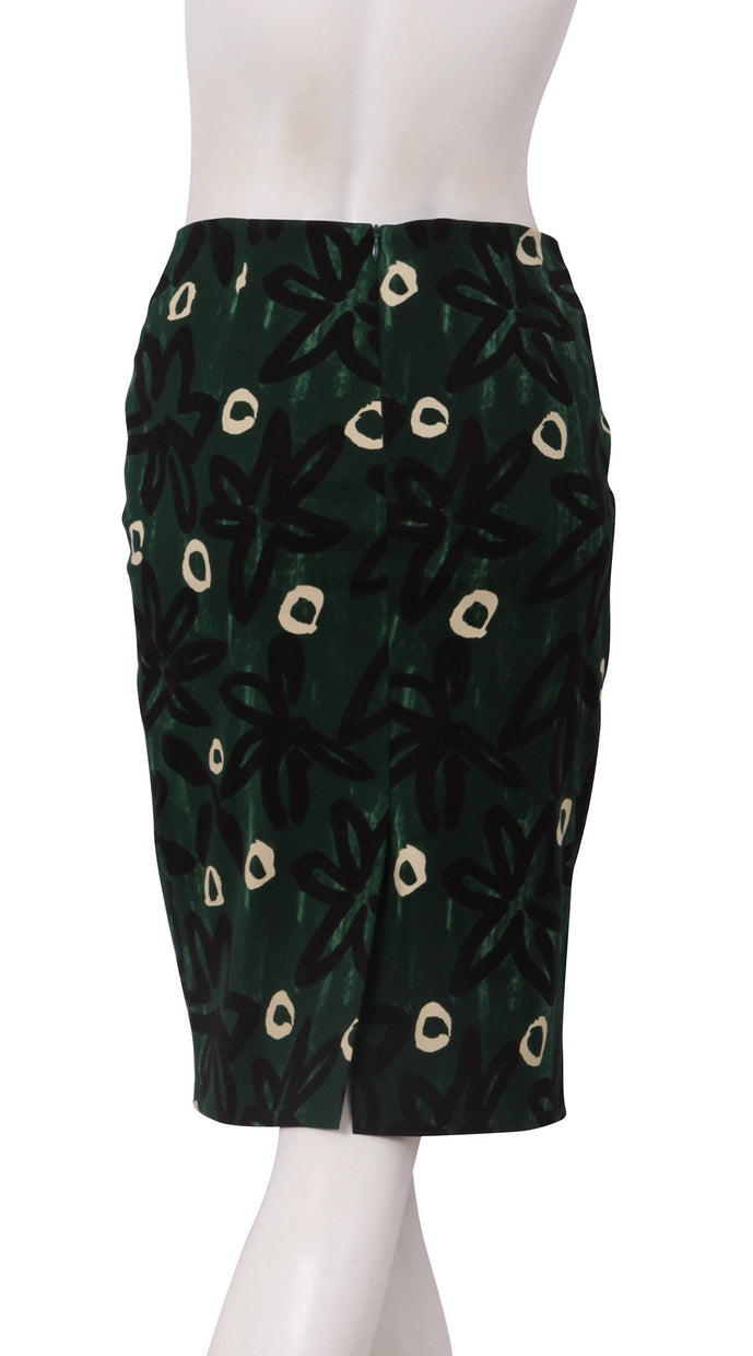 Regular | Grau | Jade Ivory | Back | Skirt By Samantha Sung