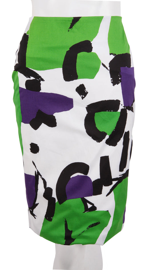 Regular | Jean Arp | White Indian Red | Front | Skirt By Samantha Sung
