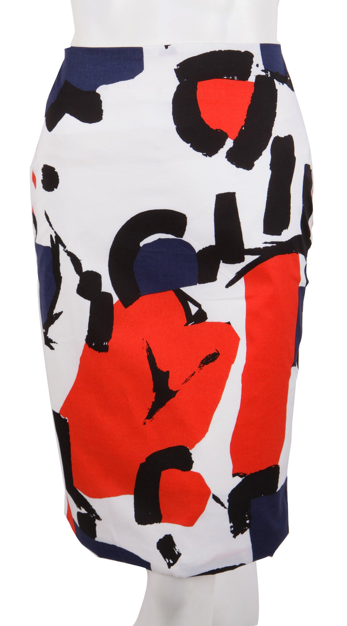 Regular | Jean Arp | White Indian Red | Front | Skirt By Samantha Sung