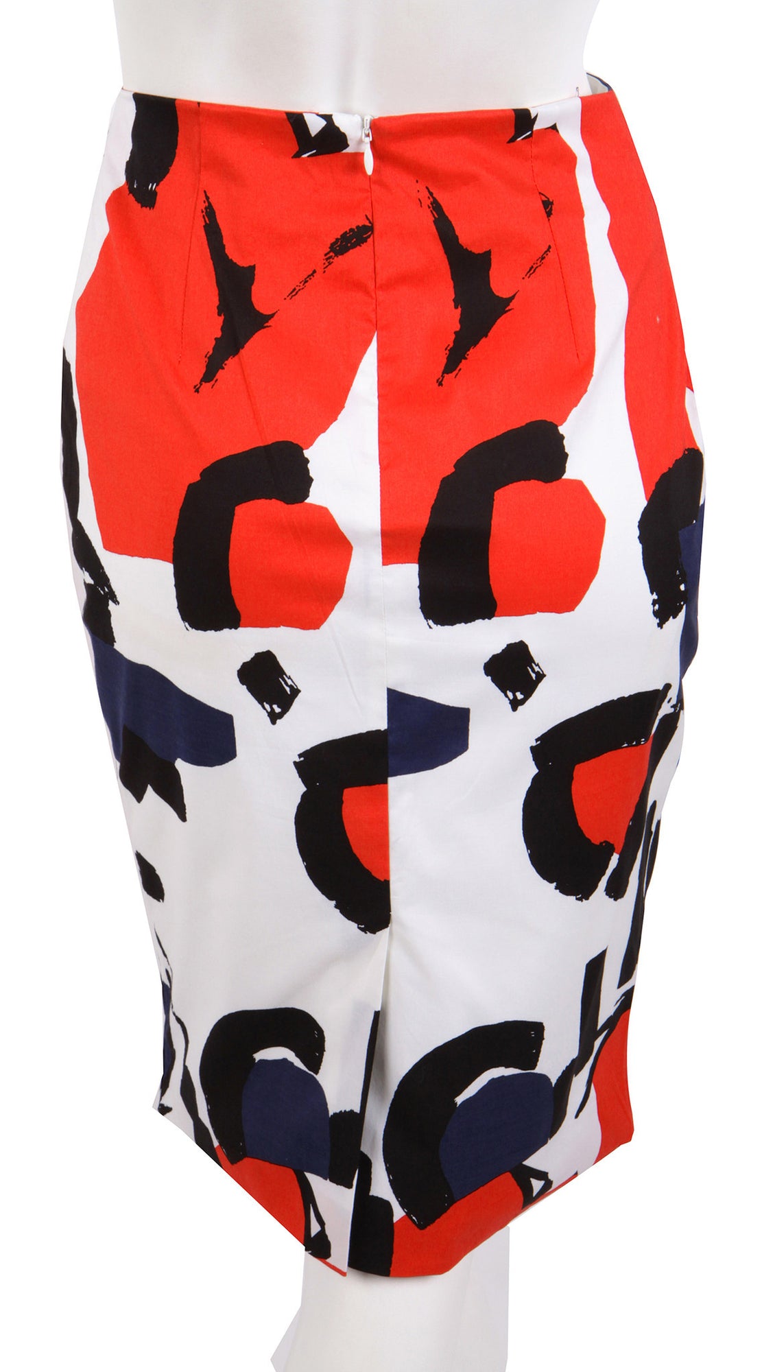 Regular | Jean Arp | White Indian Red | Back | Skirt By Samantha Sung