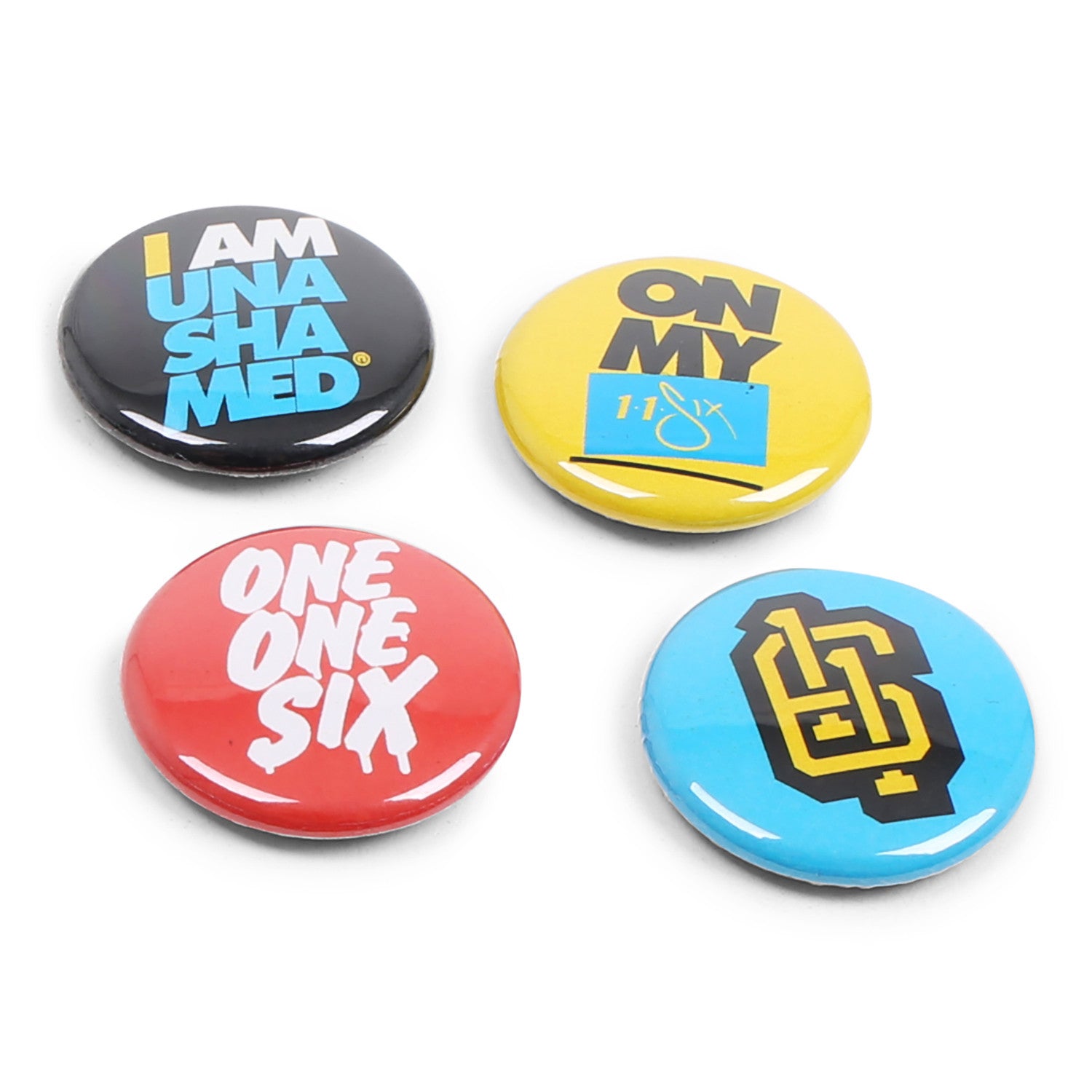 'Unashamed 116' Button Pack