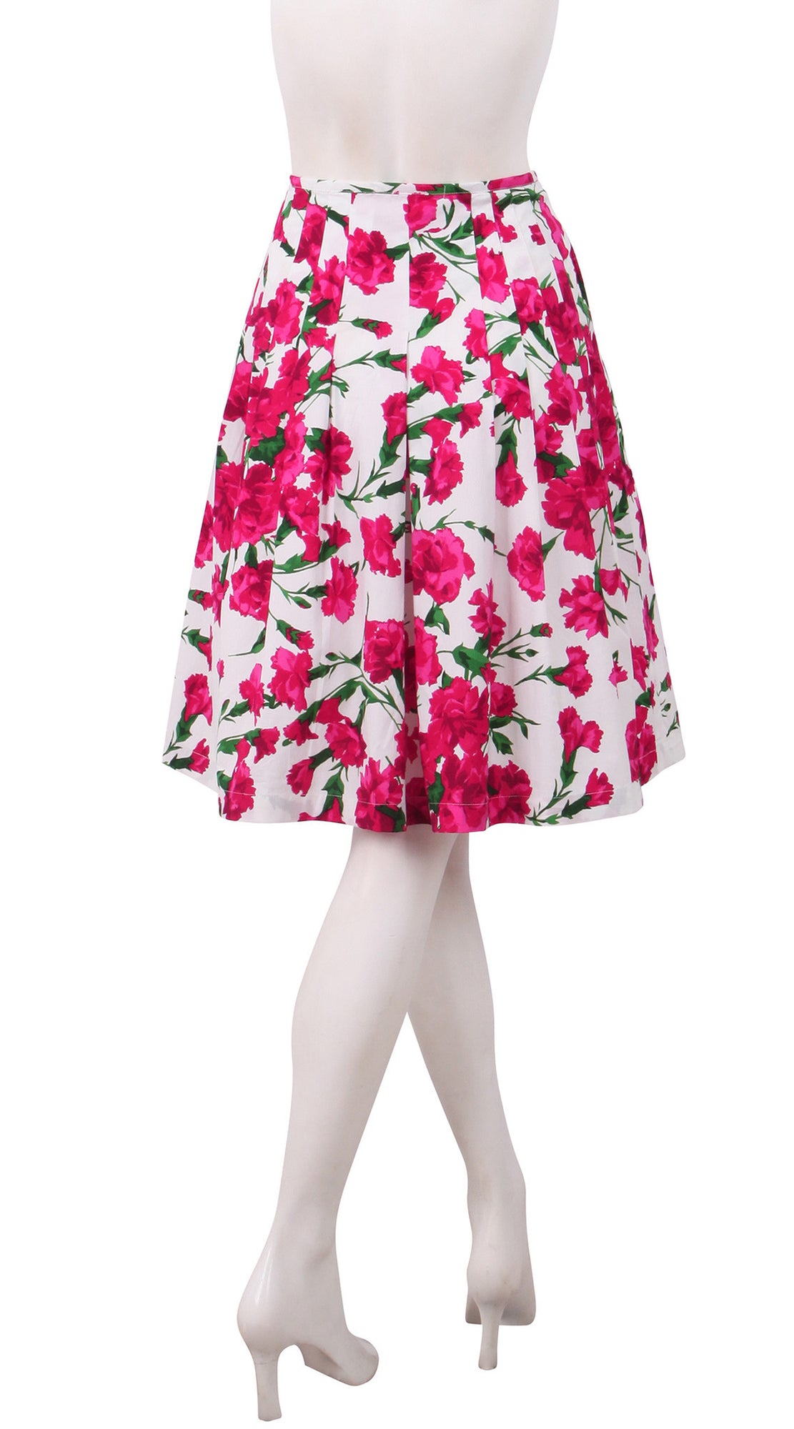 Regular | Carnation | White Rose | Back | Skirt By Samantha Sung